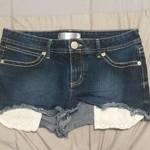 Shorts Dark Washed